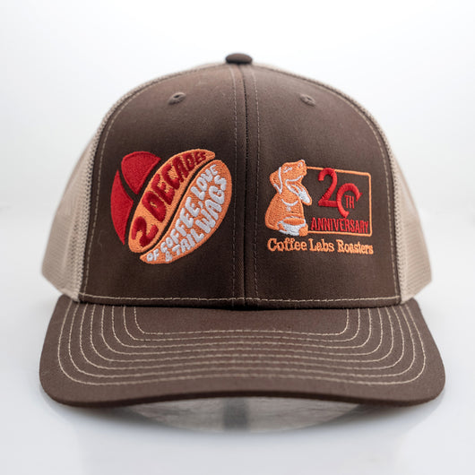 20th Anniversary Trucker Hats – Coffee Labs Roasters